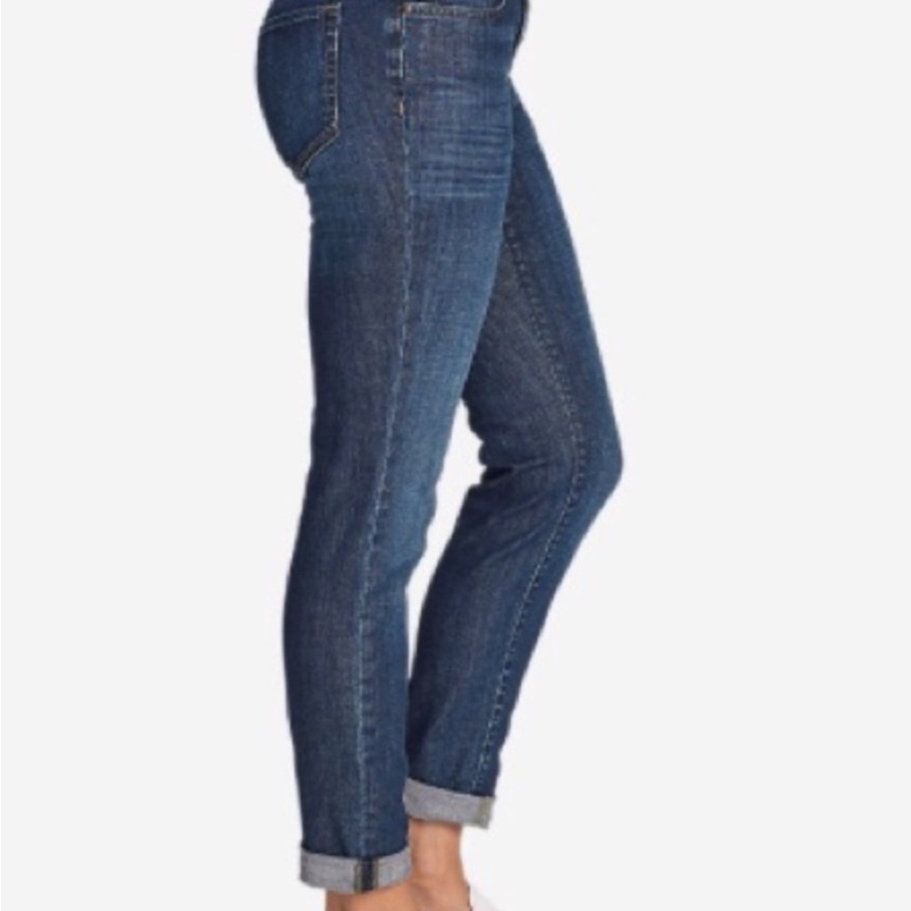 Eddie Bauer Boyfriend Slim Jeans size 12 Tall - Picture 2 of 13